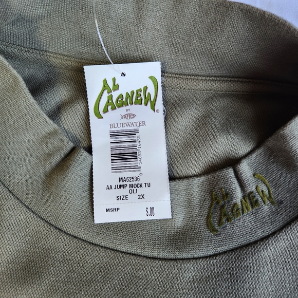 AFTCO Al Agnew Deer Hunting Outdoors Nature Green 2XL Long Sleeve Graphic TShirt - Picture 4 of 7